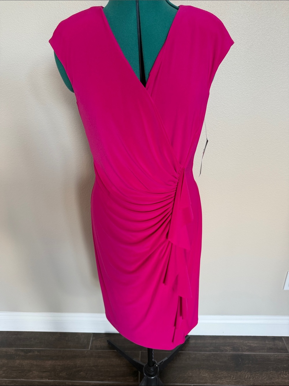 American Living Fuchsia Pink Jersey Dress